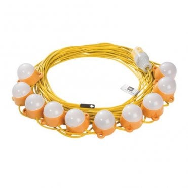110V 22 m LED Festoon Lighting (10 Lights)