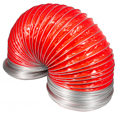 16" Red Rigid Ducting