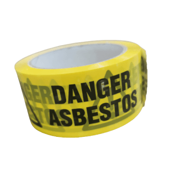 50 mm 'DANGER ASBESTOS' Hazard Tape