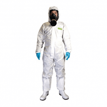 Chemsplash Flame Resistant Coverall White