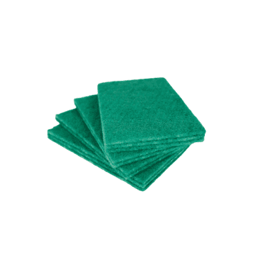 Green Scouring Pads (10 Pack)
