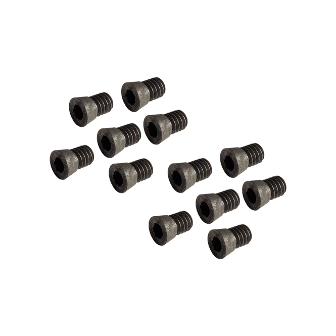 PCD Half Moon Screws (Pack of 12)