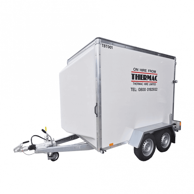 Plant & Waste Sealed Box Trailer
