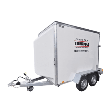 Plant & Waste Sealed Box Trailer