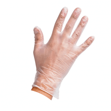 Powder-Free Vinyl Disposable Gloves Large