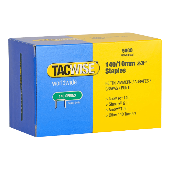 Tacwise T50 10 mm Staples (Pack of 5000)