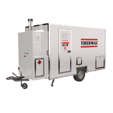Twin Shower Self-Contained Decontamination Unit