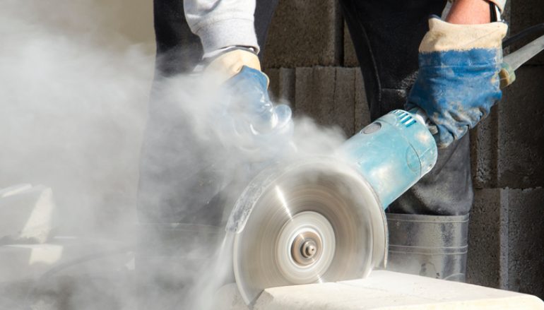 silica dust